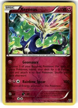 Xerneas Rare Reverse Holo XY Base Set 96/146 NM Pokemon TCG - Image 1