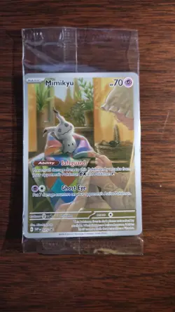 Mimikyu 075 Scarlet & Violet Black Star Promo Holo Pokemon TCG Sealed JX - Image 1