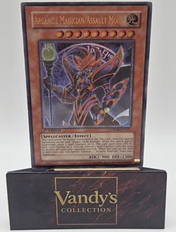 Konami Arcanite Magician/Assault Mode CRMS-EN021 1st Ed Ultimate Rare Crimson - Image 1
