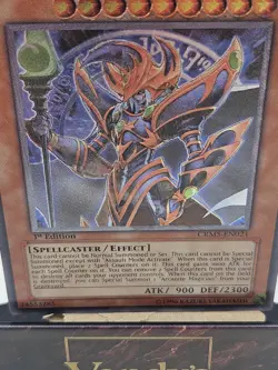 Konami Arcanite Magician/Assault Mode CRMS-EN021 1st Ed Ultimate Rare Crimson - Image 4