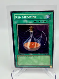 Yu-Gi-Oh! Red Medicine LOB-054 1st Edition Near Mint Never Played - Image 1