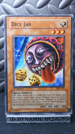 | Yugioh Dice Jar PGD-027 1st Edition Common Pharaonic Guardian HP 🔥 | - Image 1