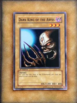 Yugioh Dark King of the Abyss LOB-020 Common 1st Ed North American VLP - Image 1