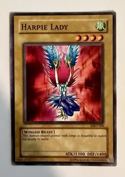 Harpie Lady (Original Artwork) MRD-008 - Common - Unlimited Edition - LP Yugioh! - Image 1