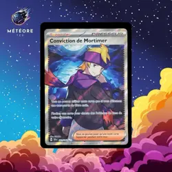 Carte Pokemon Conviction De Mortimer 201/162 Forces Temporelles FR - Image 1
