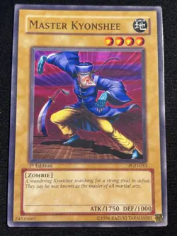 Master Kyonshee PGD-053 - 1st Edition - Common - NM/LP - Print Error/Light Print - Image 1