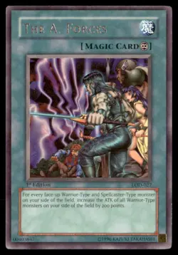 Yu Gi Oh! The A. Forces LOD 027 Legacy of Darkness 1st Edition Regular - Image 1