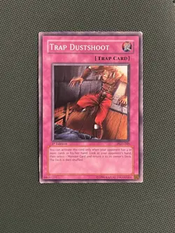 Yu-Gi-Oh Trap Dustshoot PGD-049 1st Edition MP - Image 1