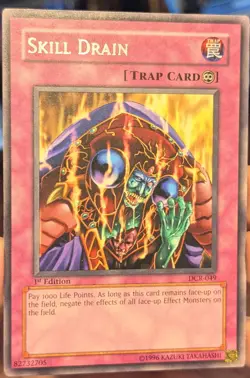 Skill Drain DCR-049 1st Edition NM [Yu-Gi-Oh! Dark Crisis, Trap] - Image 3