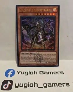 YUGIOH ORCUST NIGHTMARE BLMM ULTRA 1ST EDITION LIGHT PLAYED - Image 1