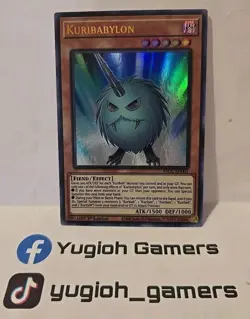 YUGIOH KURIBABYLON BROL 1ST EDITION LIGHT PLAYED ULTRA - Image 1