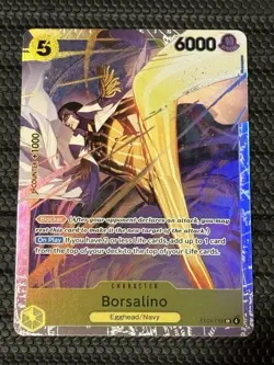 One Piece Tcg Borsalino SR EB04-058 Adventure On Kami’s Island English - Image 1