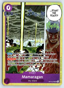 Mamaragan OP15-078 One Piece Adventure on Kami's Island Super Rare Near Mint - Image 1