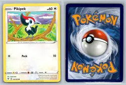 Pikipek 143/185 Common Vivid Voltage Pokemon Card A004-025 Near Mint - Image 3