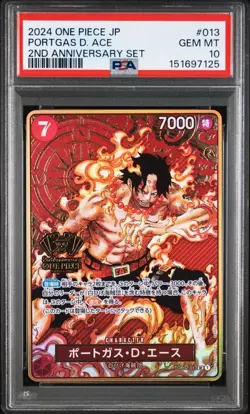 ONE PIECE Card Game 2nd Anniversary Set PSA 10 Sequential 9 Card Collection jp - Image 3