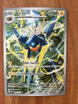 Pokemon TCG Vikavolt 230/217 Ascended Heroes Illustration Rare NM Card - Image 1