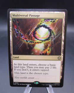 MTG Magic the Gathering Card SPM 0180 Multiversal Passage - Image 1