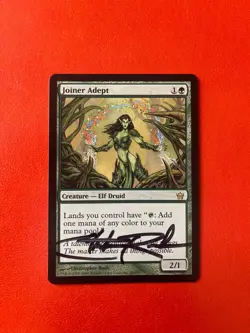 MTG - 1x Joiner Adept - Fifth Dawn - signed by Christopher Rush - Image 1