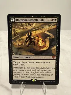 Decorum Dissertation Secrets of Strixhaven Regular - Image 1