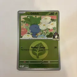 Erika's Oddish Reverse Holo Energy Ascended Heroes #001/217 Pokemon 2026 NM - Image 1