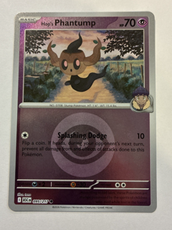Hop's Phantump Reverse Holo Energy Ascended Heroes #095/217 Pokemon 2026 NM - Image 1
