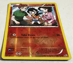 Pokemon Tepig 25/113 Reverse Holo Legendary Treasures 2013 BW Lightly Played - Image 3