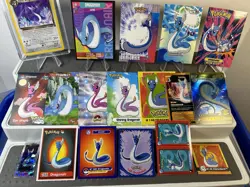 Pokemon Dragonair Lot Pokemon Lot of 26 Cards and Stickers CGC Slab - Image 2