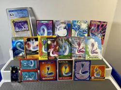 Pokemon Dragonair Lot Pokemon Lot of 26 Cards and Stickers CGC Slab - Image 3