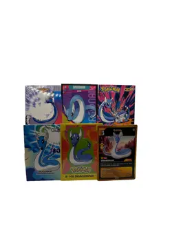 Pokemon Dragonair Lot Pokemon Lot of 26 Cards and Stickers CGC Slab - Image 4