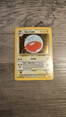 Pokemon TCG Electrode Jungle 2/64 Holo Unlimited Holo Rare NM - Image 1
