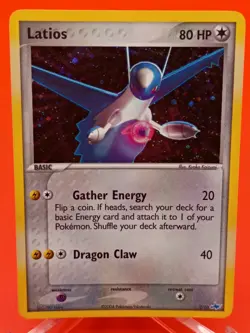 Latios 2/10 Holo EX Trainer Kit Latios NM-LP Pokemon TCG - Image 1