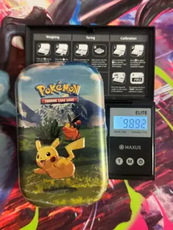 (HEAVY)🔥98.92g Pokemon TCG Ascended Heroes Mini Tin Brand New Factory Sealed ✅ - Image 1