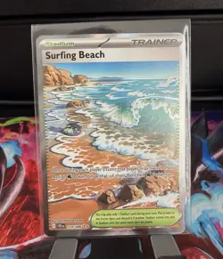 Pokemon TCG - Surfing Beach 114/086 Ultra Rare ME:04 - Chaos Rising - Image 1