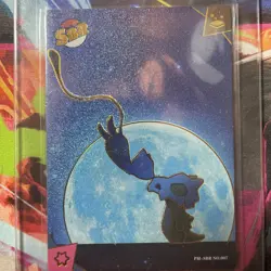 Moonlight Mew and Cubone SBR NON TCG Chinese Pokemon Eif Origin Collection 3.0 - Image 2