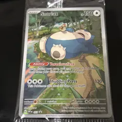 Pokemon TCG Snorlax ETB Promo Scarlet & Violet 151 FACTORY SEALED MINTY! - Image 1