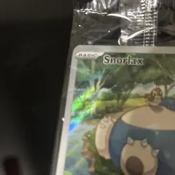 Pokemon TCG Snorlax ETB Promo Scarlet & Violet 151 FACTORY SEALED MINTY! - Image 3