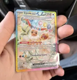 The Pokemon Company Eevee ex 167/131 Prismatic Evolutions Promo Holo Rare - Image 1