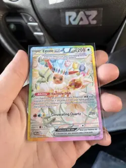 The Pokemon Company Eevee ex 167/131 Prismatic Evolutions Promo Holo Rare - Image 2