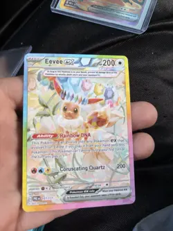 The Pokemon Company Eevee ex 167/131 Prismatic Evolutions Promo Holo Rare - Image 3