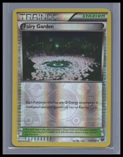 Fairy Garden - XY Base Set # 117/146 NM Reverse Holo - Pokemon TCG - Image 1