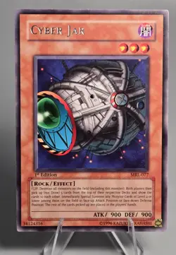 Yugioh! Cyber Jar MRL-077 1st Edition Yu-Gi-Oh! - Image 1