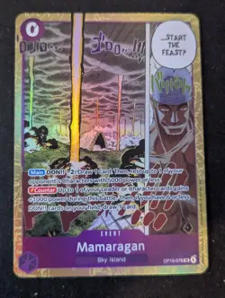 One Piece TCG Adventure On Kami’s Island Mamaragan OP15-078 SR NM H21 - Image 1