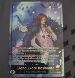 Bandai One Piece Donquixote Rosinante OP12-061 Legacy Leader Alt Art Foil EN - Image 1