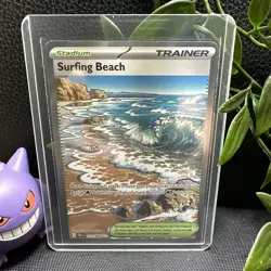 Surfing Beach - 114/086 - Ultra Rare - Chaos Rising - NM/M - Pokemon Card - Image 1