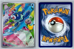 Popplio 045 Holo Promo ME: Mega Evolution Promo Pokemon Card A018-004 Near Mint - Image 3