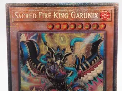 Sacred Fire King Garunix RA05-EN031 Starlight Rare 1st Edition YuGiOh TCG Card - Image 3