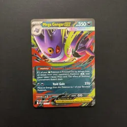 Mega Gengar ex 125/217 ME: Ascended Heroes Double Rare Pokemon Card - Image 1