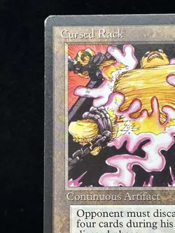 CURSED RACK Antiquities 1994 Magic The Gathering MTG TCG Uncommon - Image 3