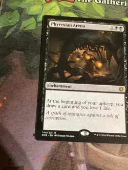 Phyrexian Arena-MTG- The List Reprints Regular NM - Image 3
