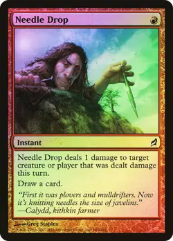 Magic The Gathering MTG NEEDLE DROP FOIL Lorwyn NM Near Mint - Image 1